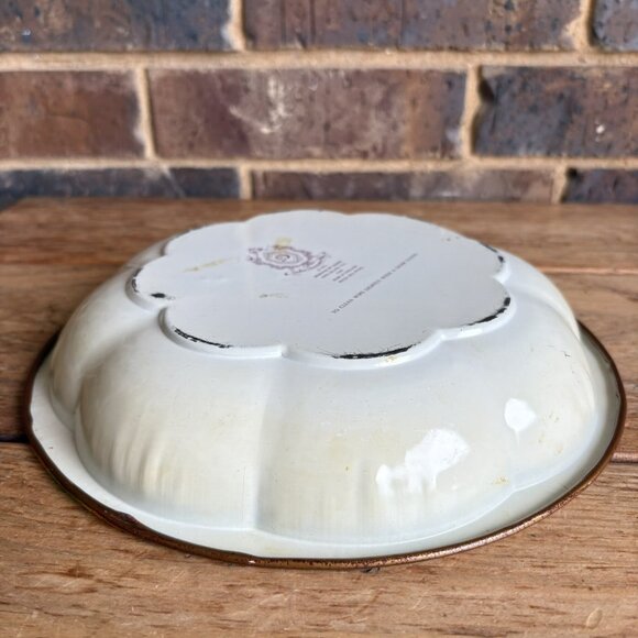 Daher Decorated Ware 1971 Tray Autumn Floral Brown Orange Green Turquoise - Picture 4 of 9